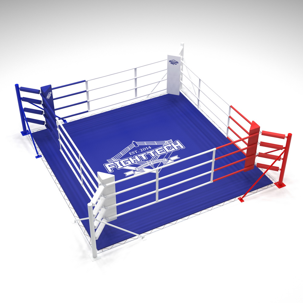 Боксерский ринг напольный на "упорах"