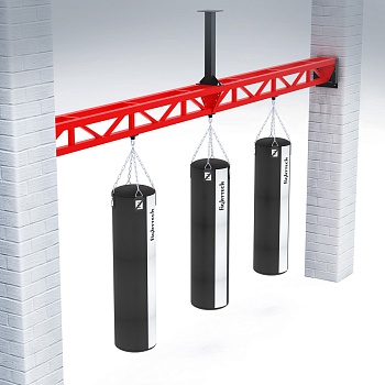 Конструкции для крепления мешков между колонн/стен